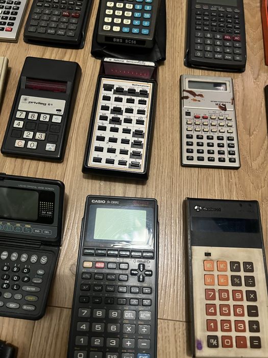 24 Kalkulatory vintage prl unitra bolek magda