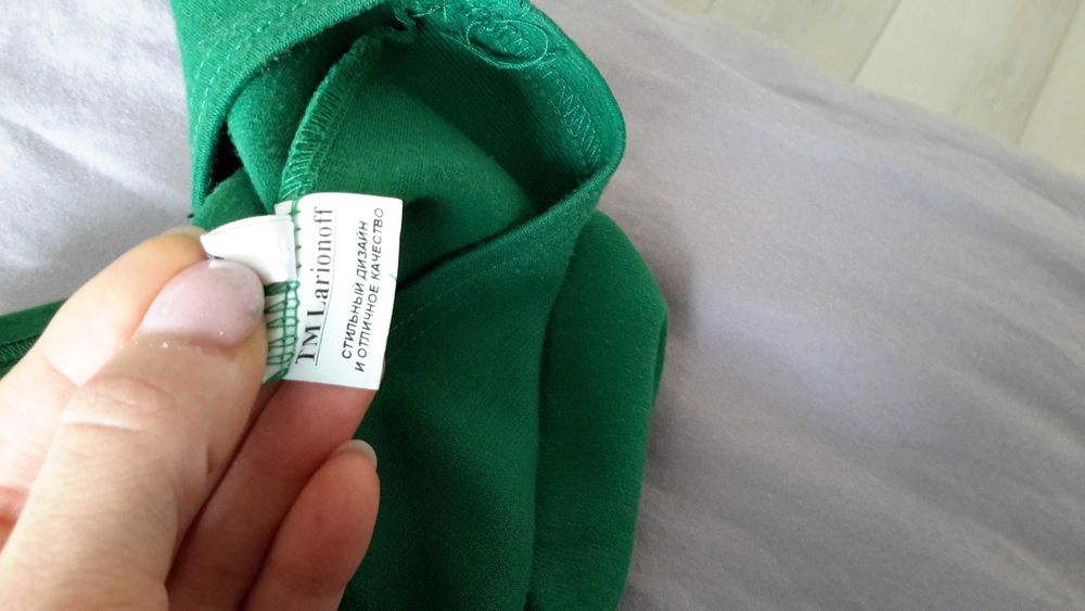 Тепле плаття розмір 42 (S) зелене, тепле