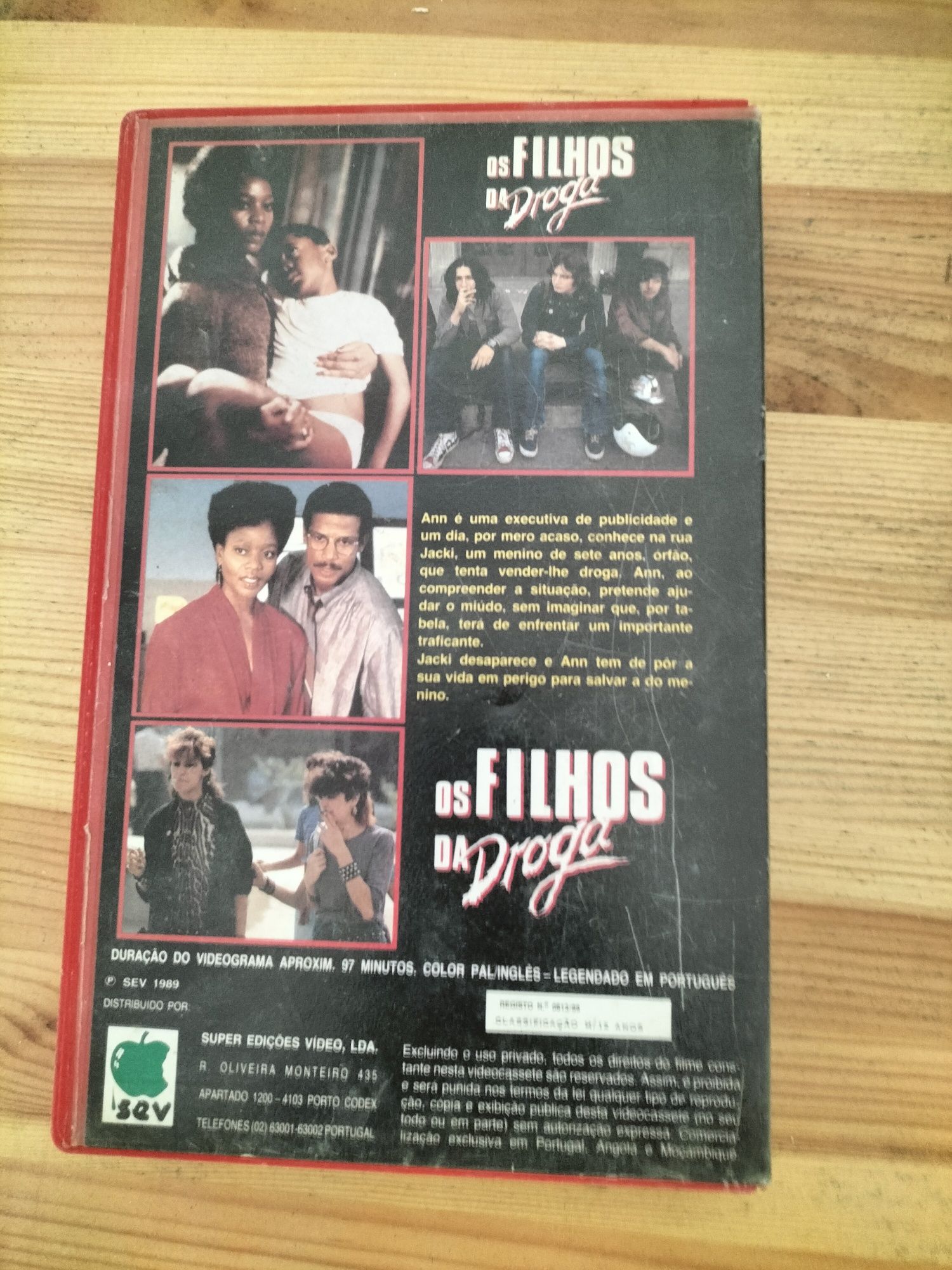 VHS - Os filhos da droga