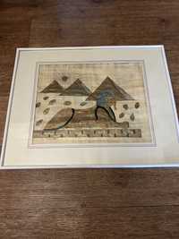 Продам египетские папирусы в картиной рамке