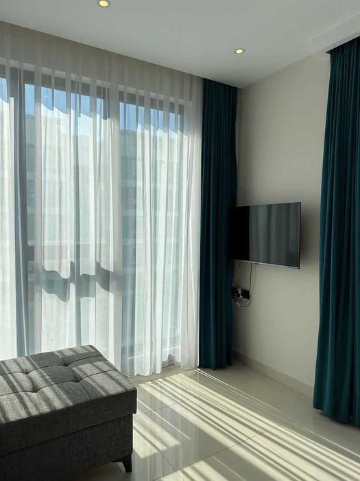 Квартира 55м2 Свой пляж и пирс! В жилом комплексе класса люкс Турция