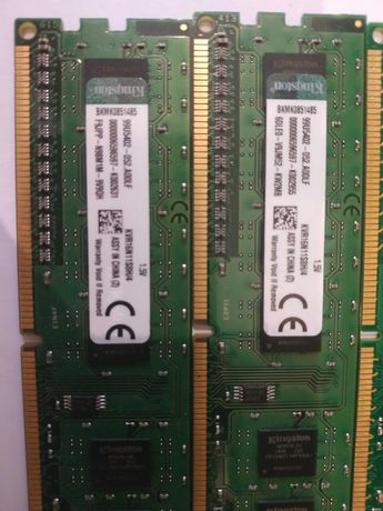 Память для ПК DDR3 1600 Mhz 4х4Gb(16Gb) Kingston