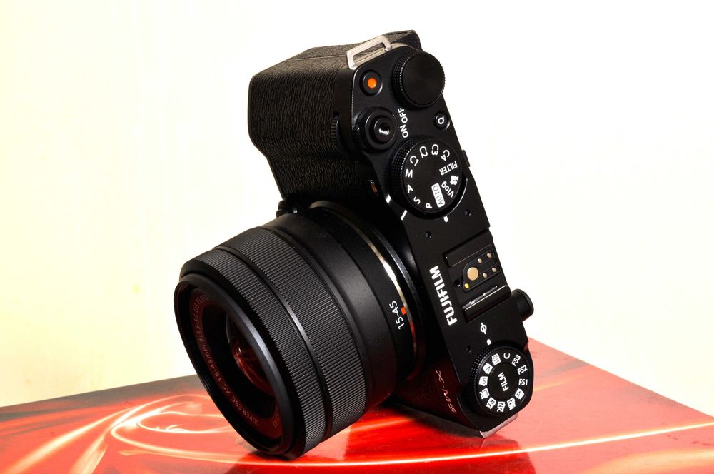 Fuji X-M5 com Xc 15x45. Novo, fatura/garantia