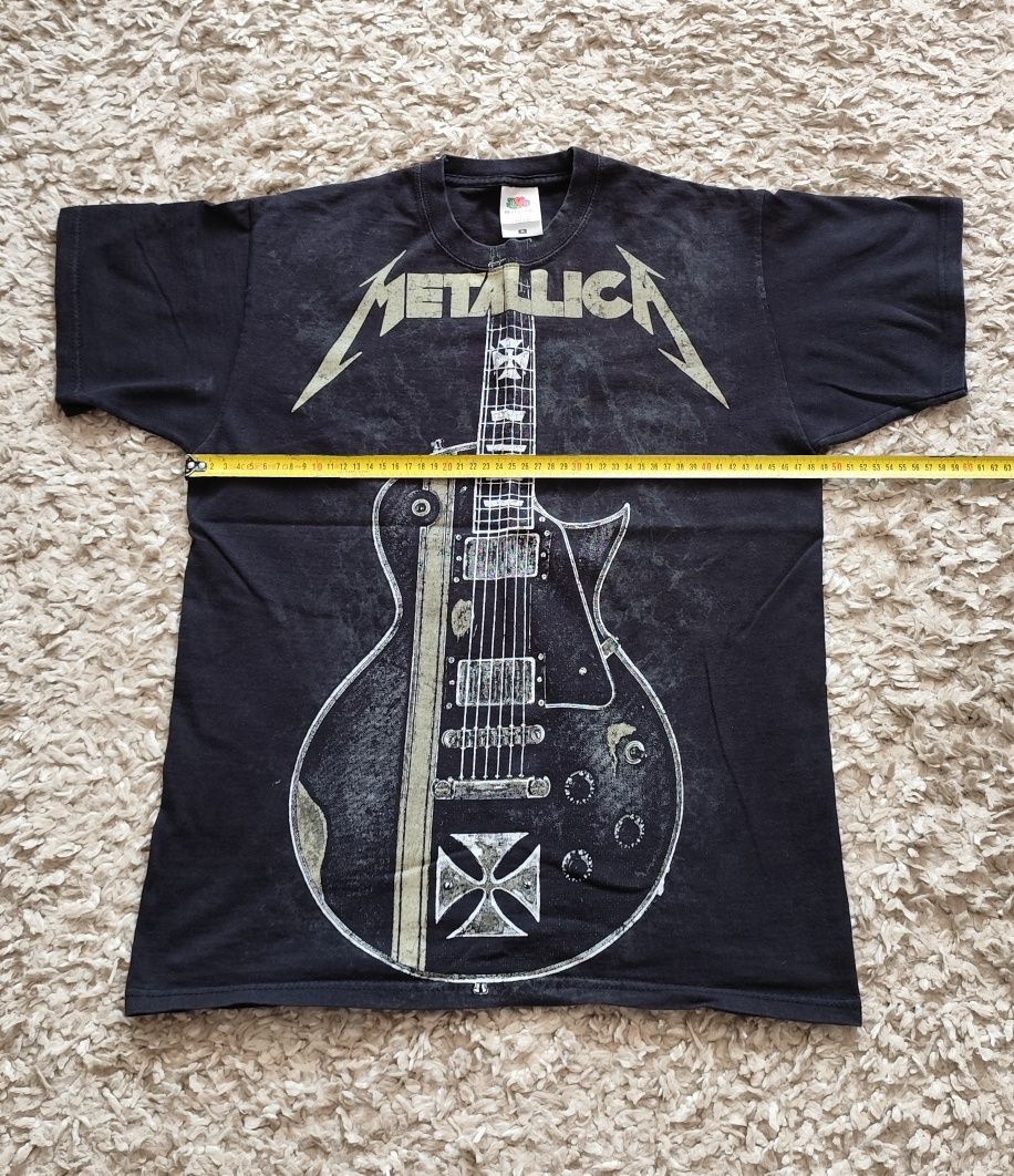 Koszulki Metallica i AC/DC rozmiar M
