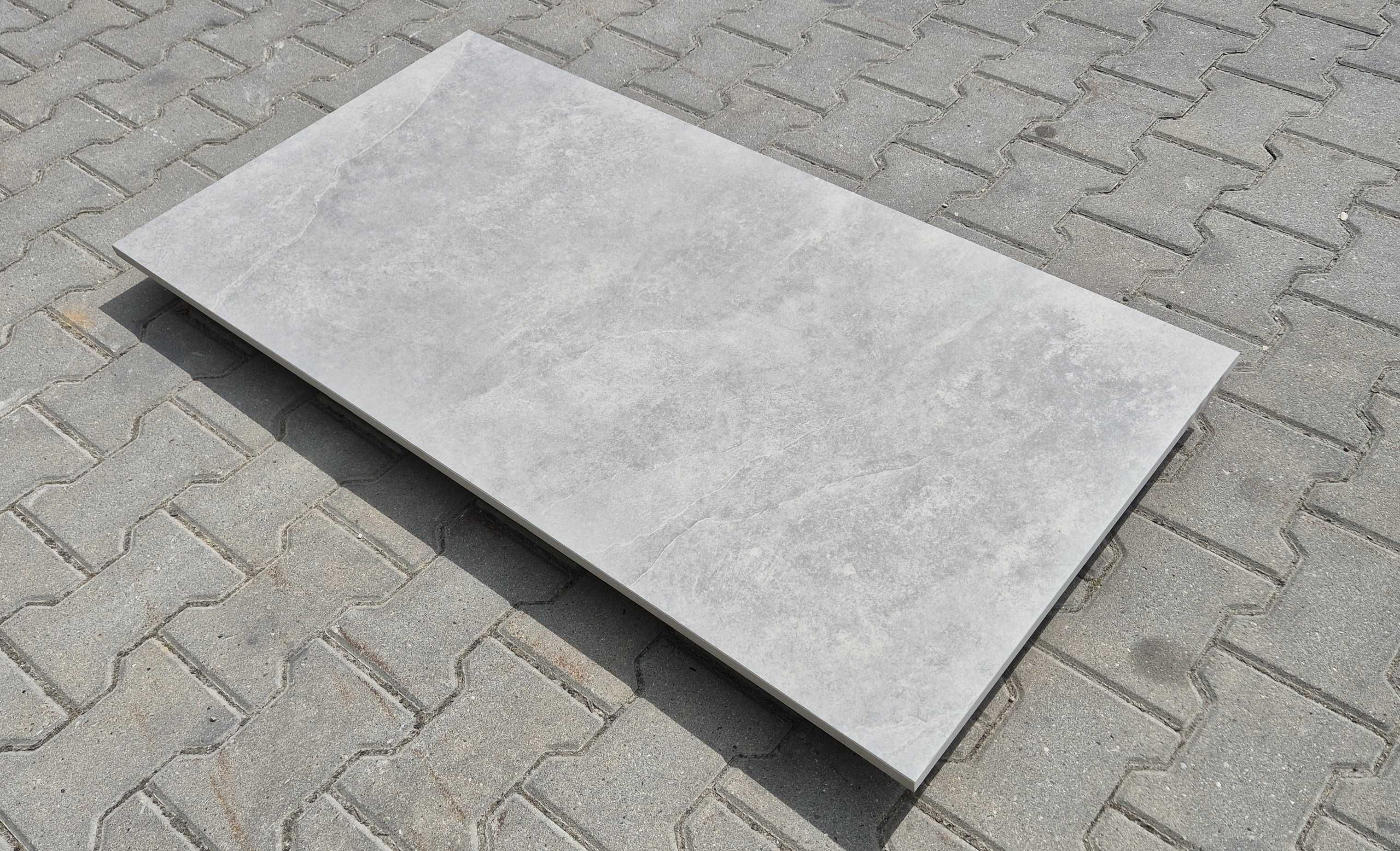 Płytki tarasowe Pizarra Dark Grey 60x120x2 cm G.2