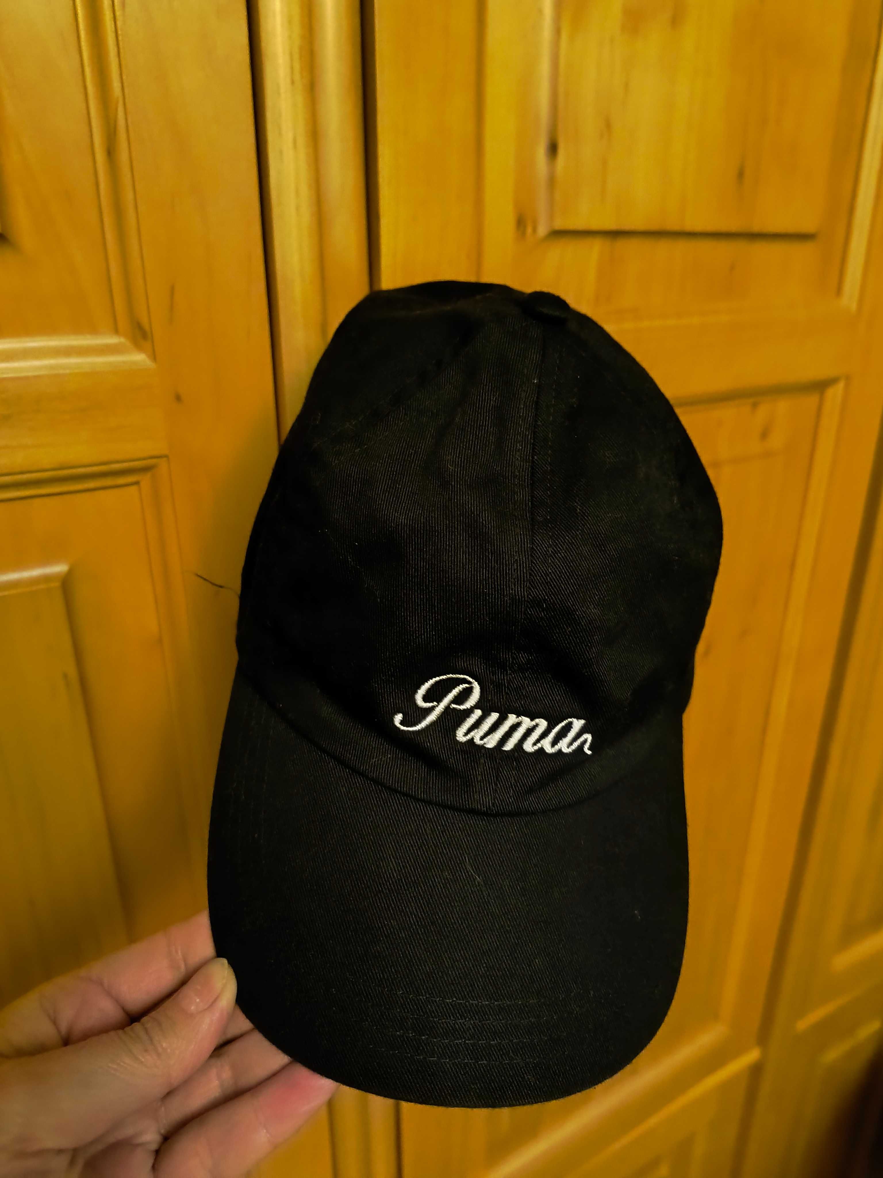 Czapka Puma czarna damska bawełna