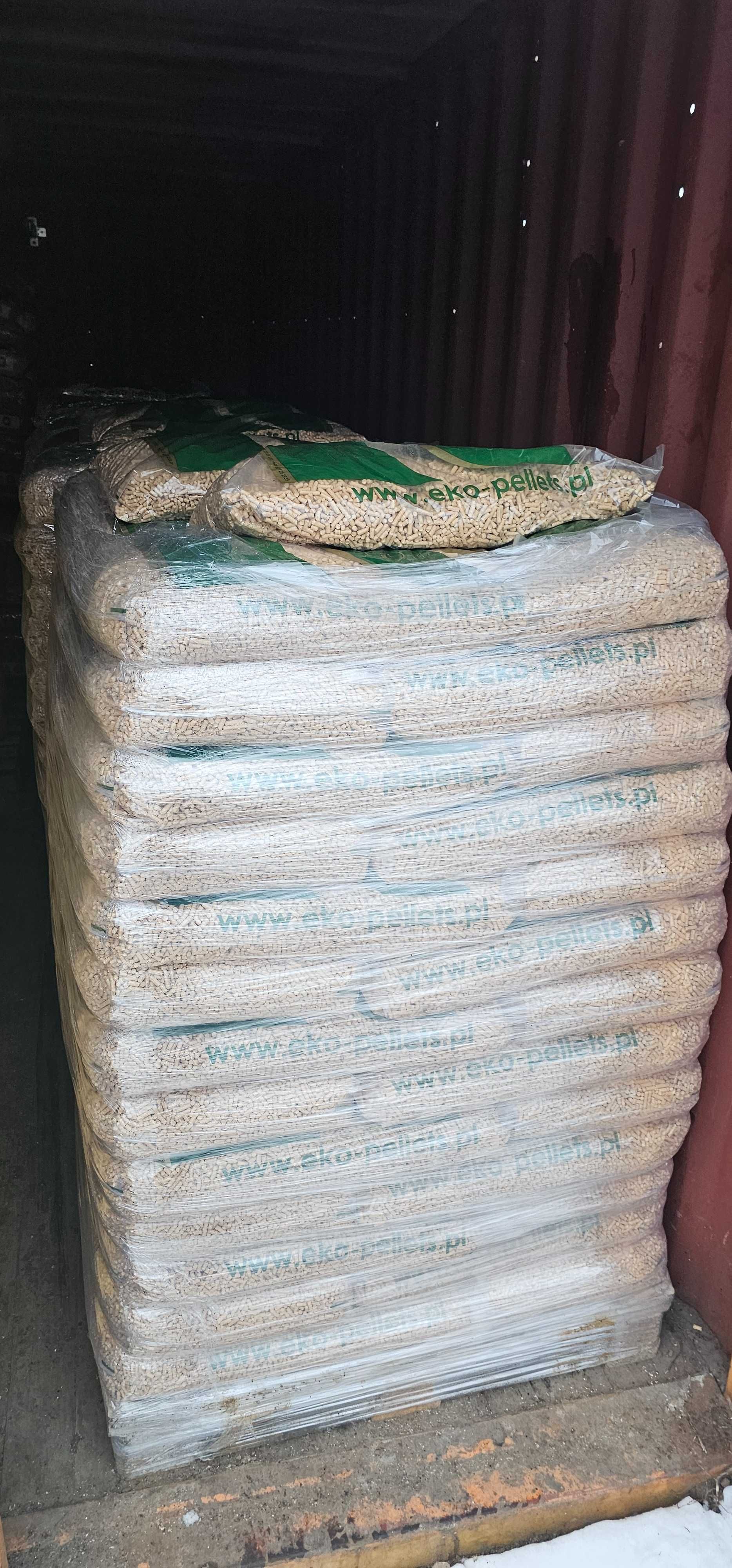 Pellet 6mm EKOPELLETS certyfikat DINplus DrewKom Wronki