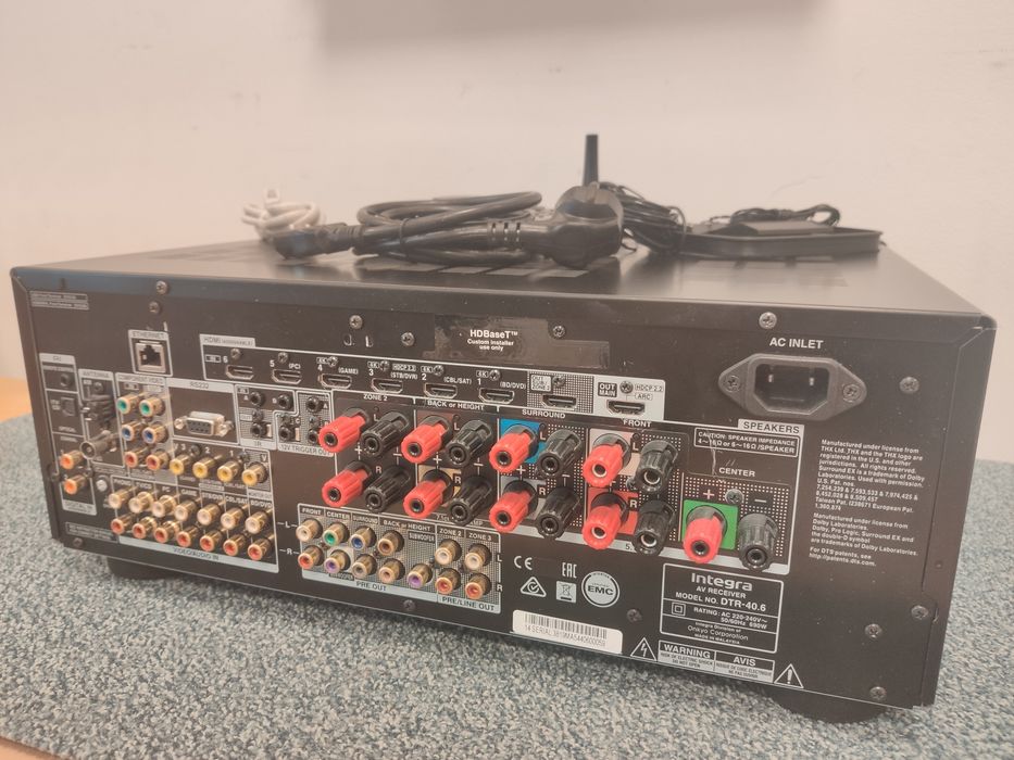 Amplituner kina domowego Nie Onkyo a Integra DTR-40.6