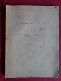 POEMETOS - Conde de Sabugosa 1882 Autografado pelo autor
