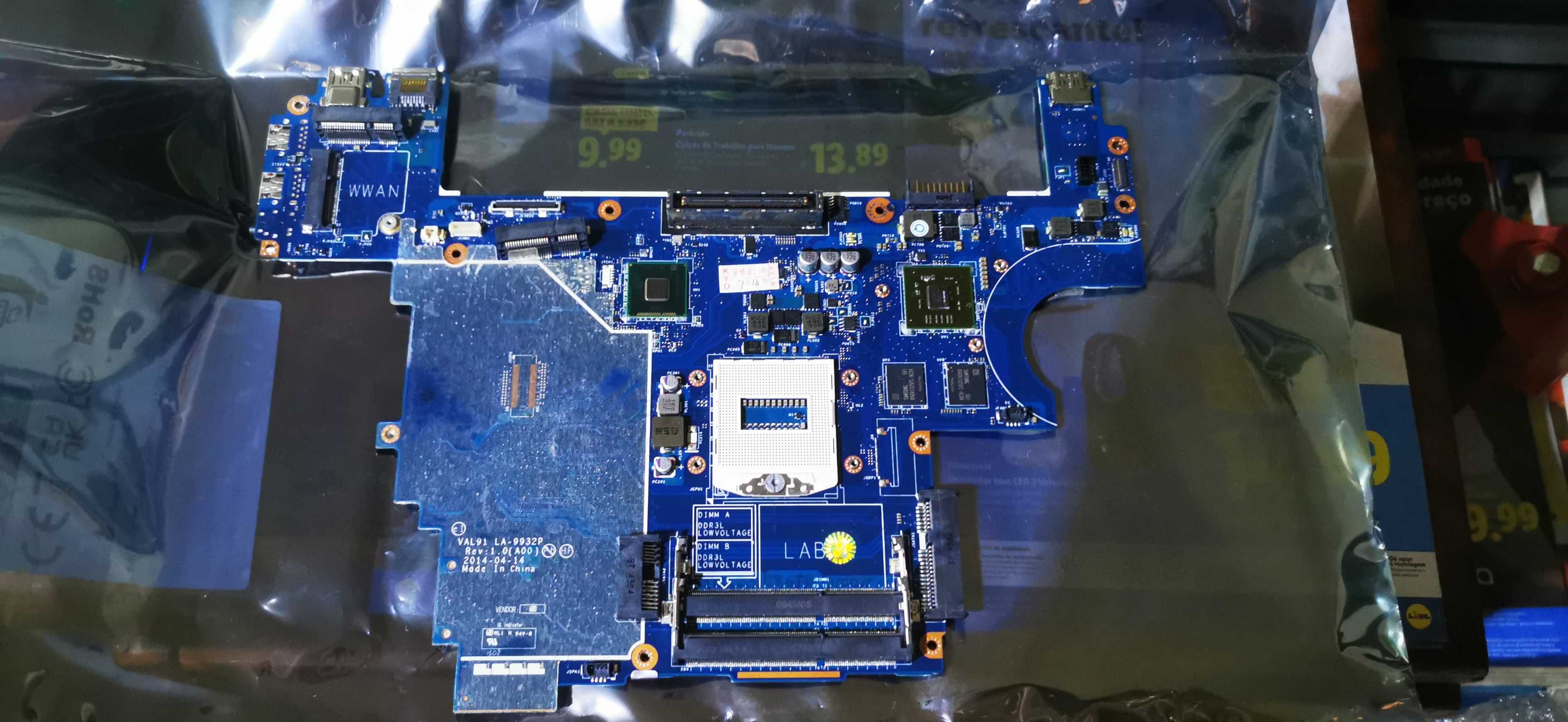 Motherboard Dell Latitude E6440, nova