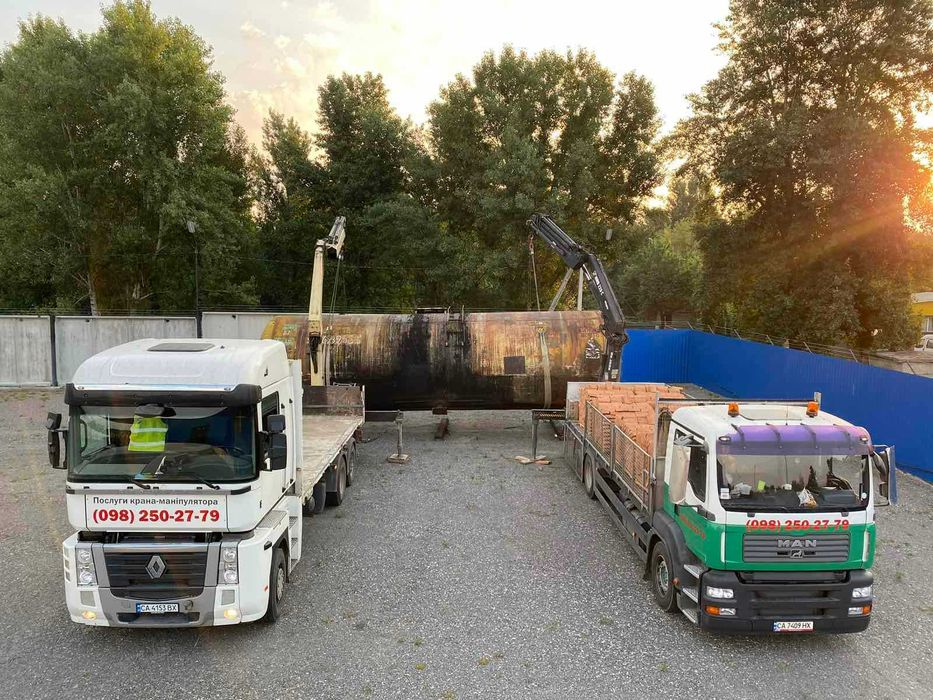 вантажні перевезення, послуги спецтехніки,маніпулятор, бетон