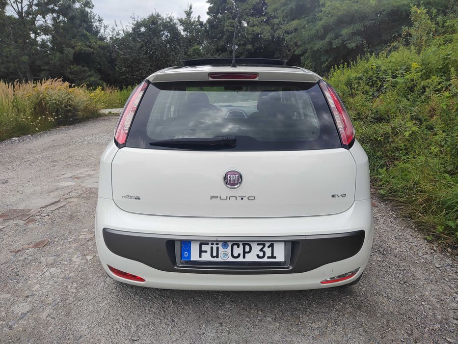 Fiat Punto EVO z Niemiec, Panorama dach, Klimatyzacja