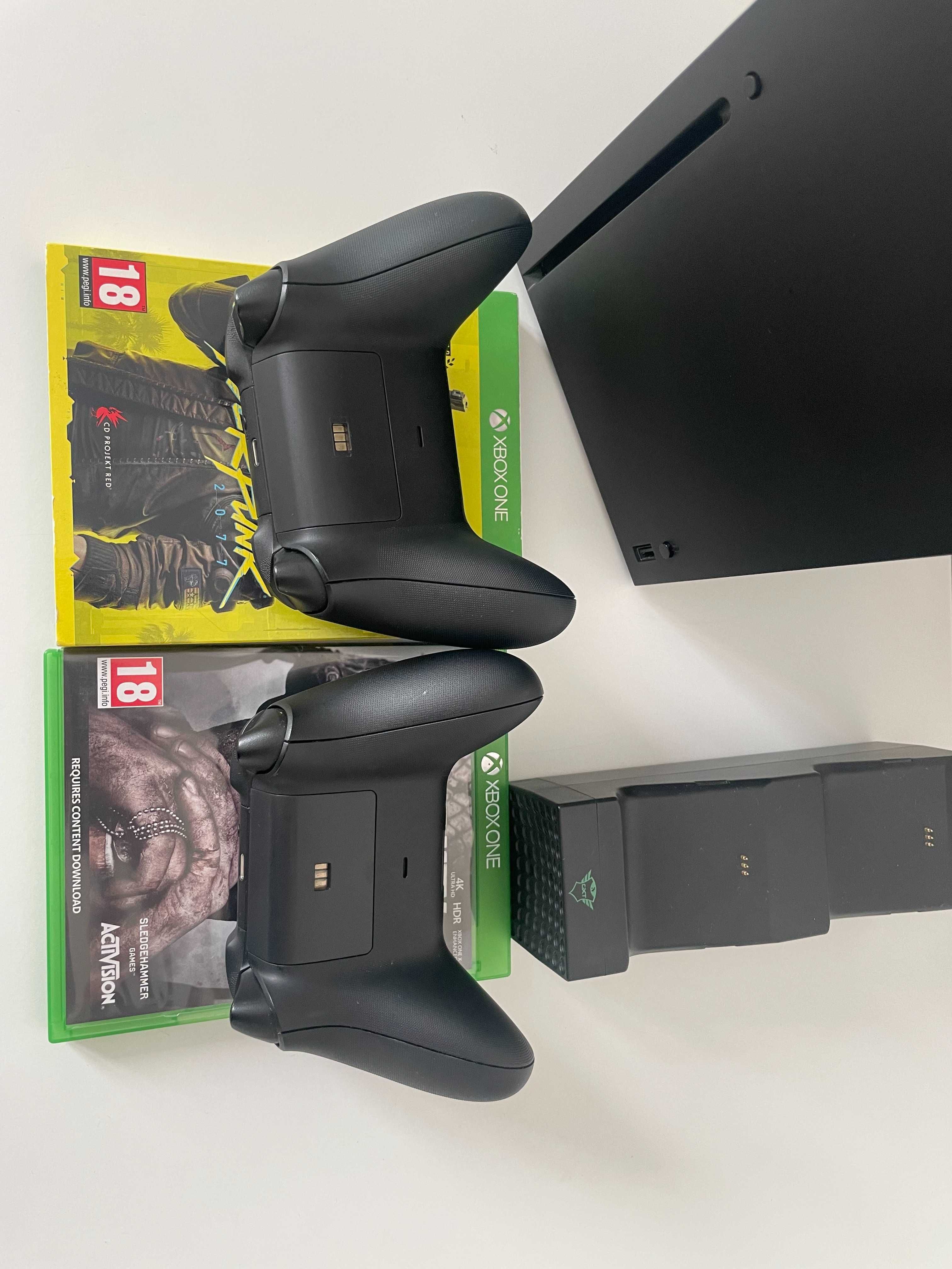 Xbox Series X Stacja ładująca dwa Pady GRY