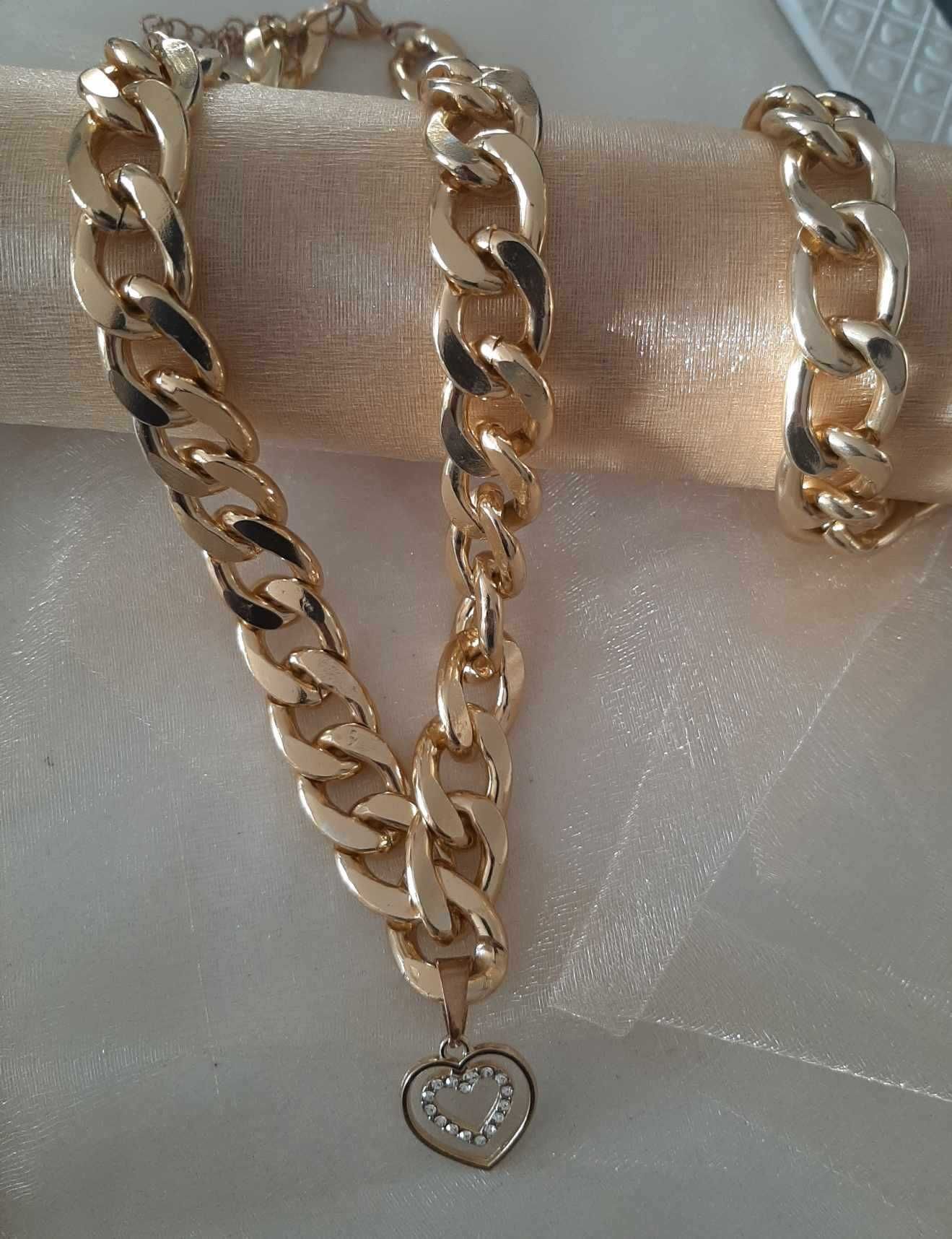 Conjunto de Colar e pulseira