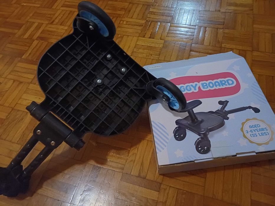 Plataforma/atrelado/patim universal p/ carrinho bebé