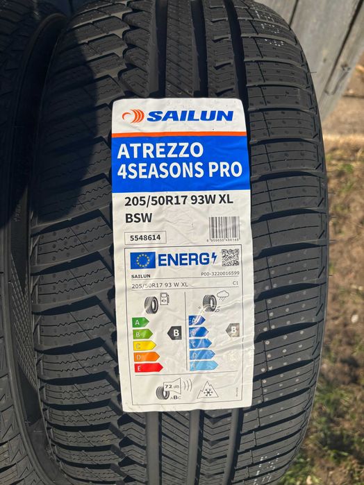 Okazja opony całoroczne 205/50R17 93W XL SAILUN ATREZZO 4SEASONS PRO