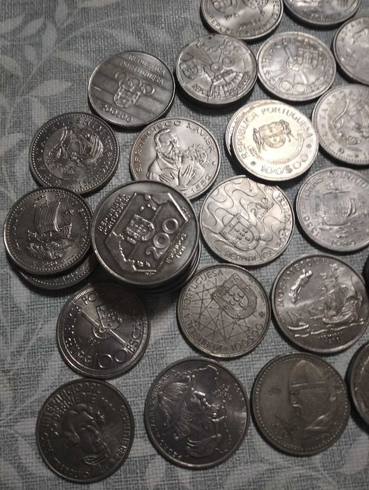 52 moedas de coleção
