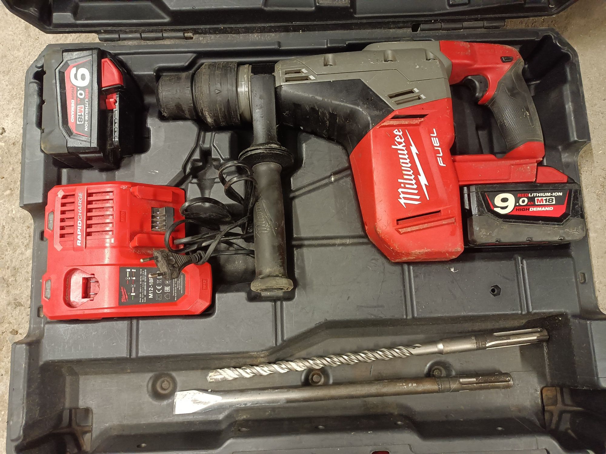 Milwaukee m18 chm SDS -max