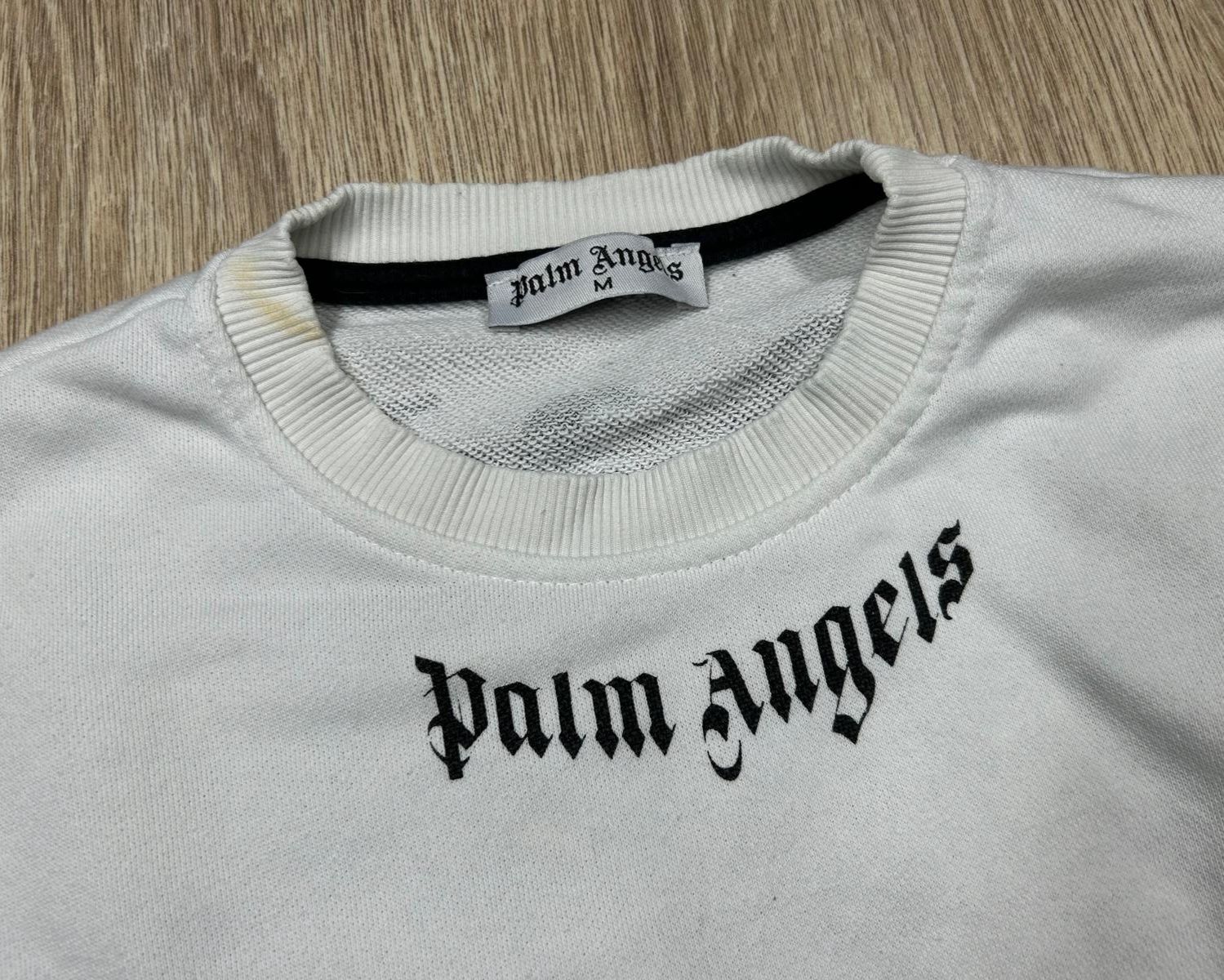 Palm Angeles biala bluza duży napis S M