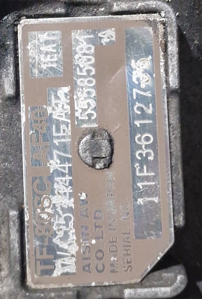 Skrzynia biegów tf80sc tf80-sc af40 REGENEROWANA 5.55.850.81 2.0 CDTI