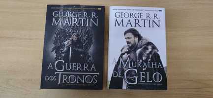 2 Livros Guerra dos Tronos