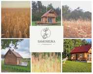 Samosiejka - drewniany domek na wakacje!