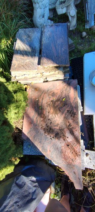 Płyty granitowe około 4,5m2 Gdańsk