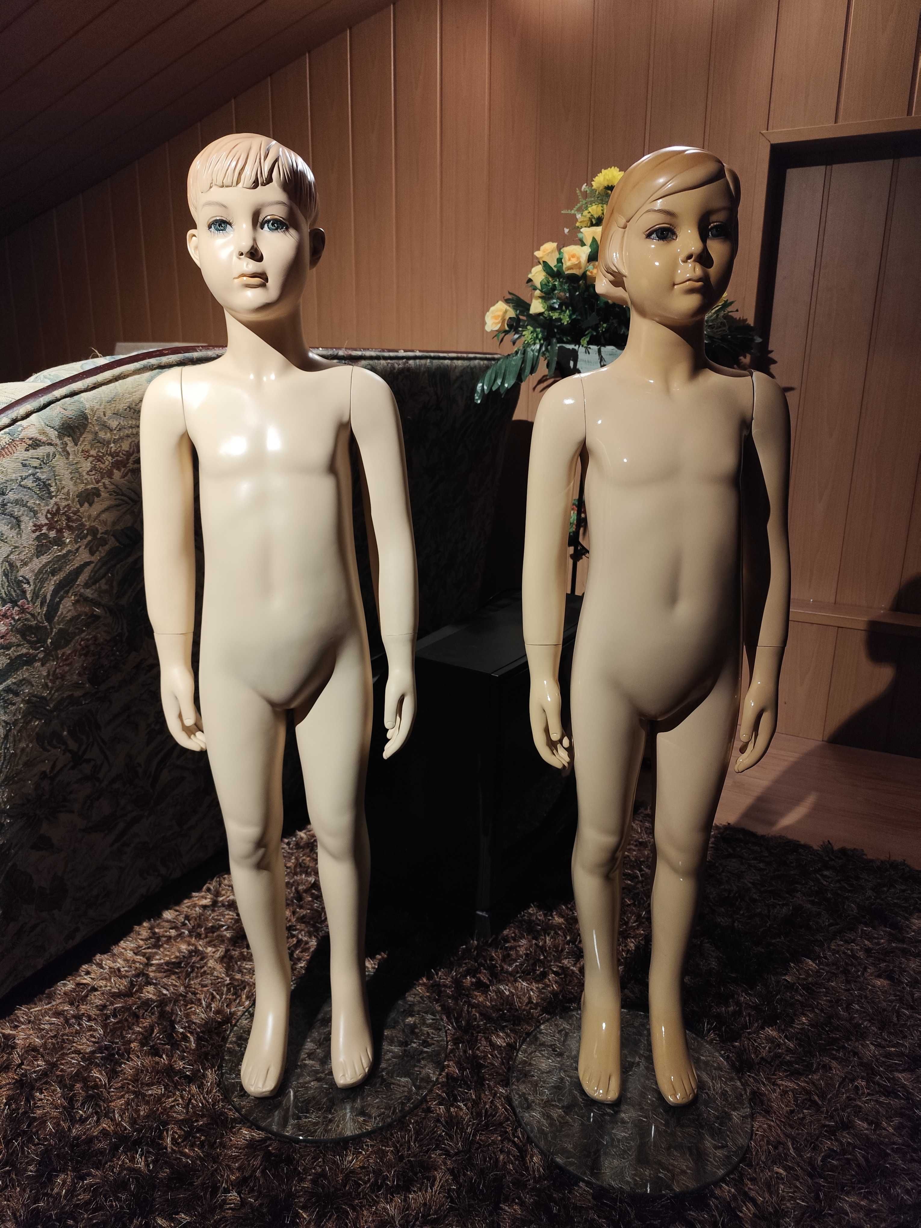 Vendo Maniquins Crianças Novos