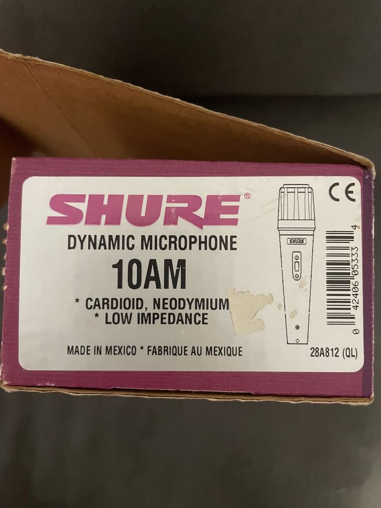 Microfone Shure 10 A