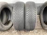 GOODYEAR 185/70r14 2szt opony całoroczne 5.8mm 2021r