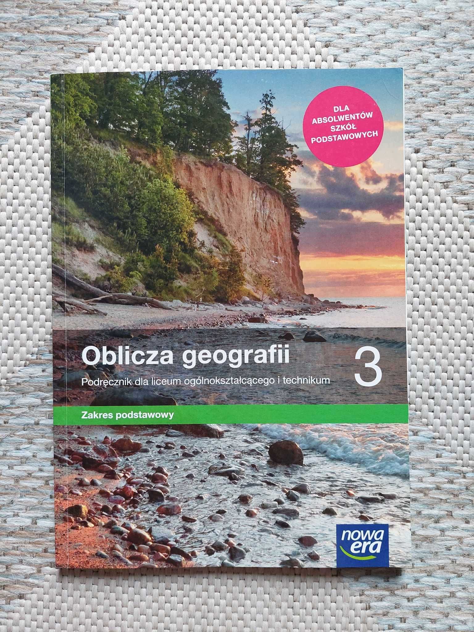 Podręcznik OBLICZA GEOGRAFII 3 zakres podstawowy NOWA ERA