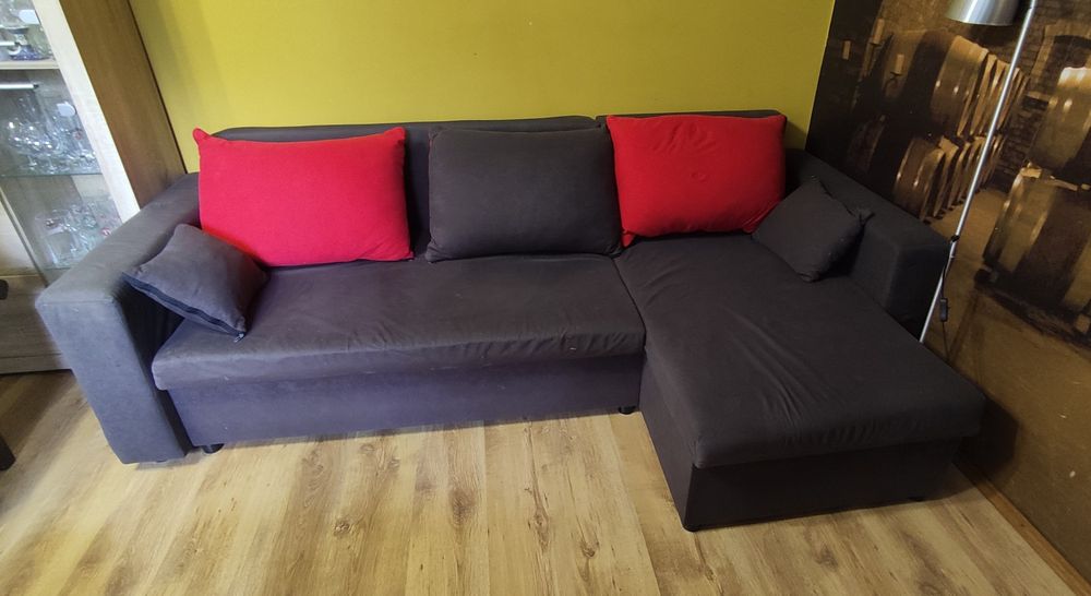 Narożnik z funkcją spania