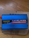 Инвертор ОРИГІНАЛ 12-220v 1600w чистый синус Tataliken преобразователь