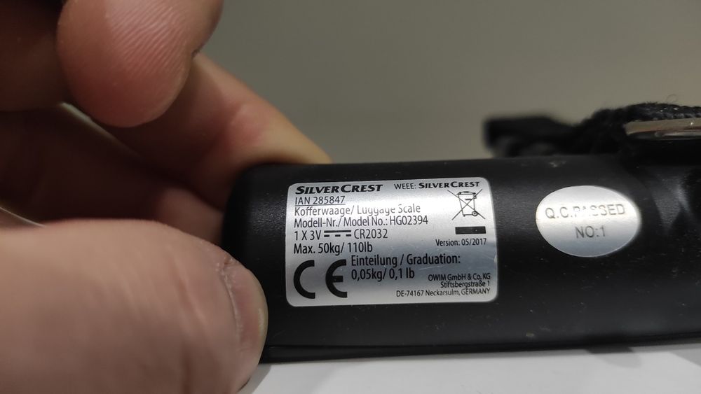 Вага кантор електроний