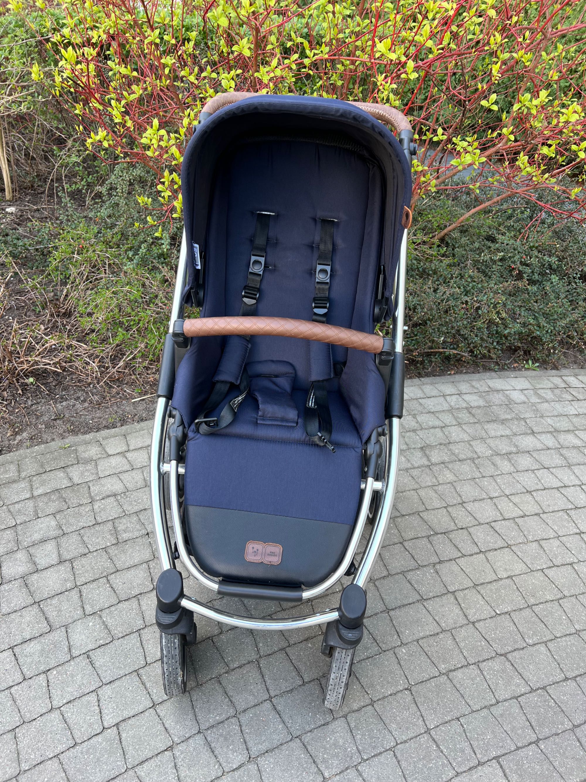 Wózek 2w1 gondola spacerówka ABC Design Samba Navy blue