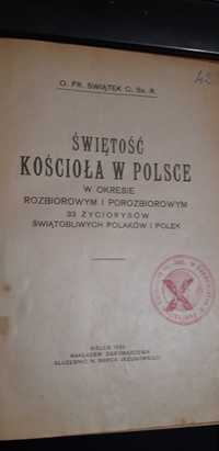 Życiorysy Świątobl. Polaków i Polek ost.wieków,1 - 2 -O. ŚWIĄTEK -1930