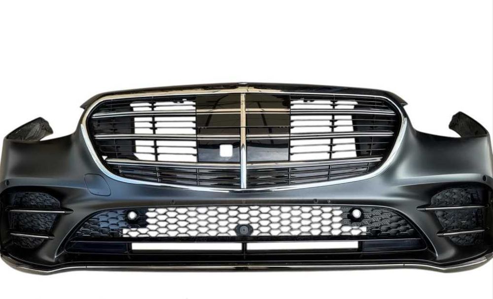 Передний бампер в цвет Mercedes-ClassW223 AMG