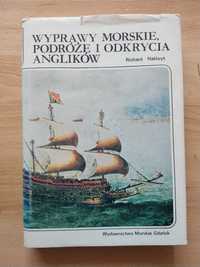 Wyprawy morskie, podróże i odkrycia Anglików książka Richarda Haklyut