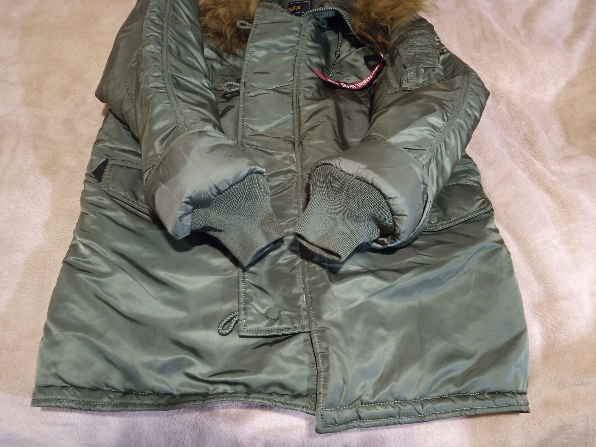 Alpha Industries N-3B Parka Sage Green size M-l alaska