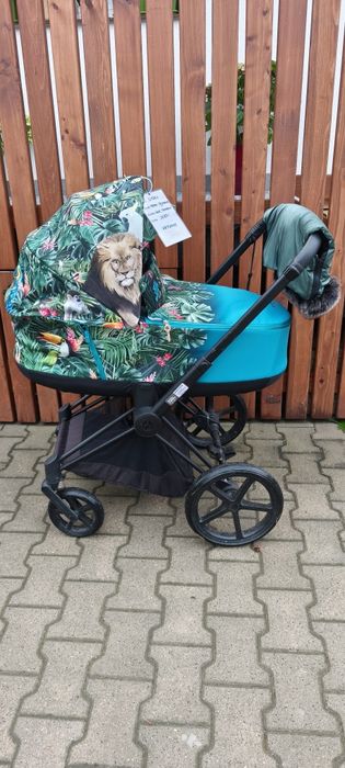 Cybex Priam Dj Khaled + druga gondola bardzo bogaty zestaw 2