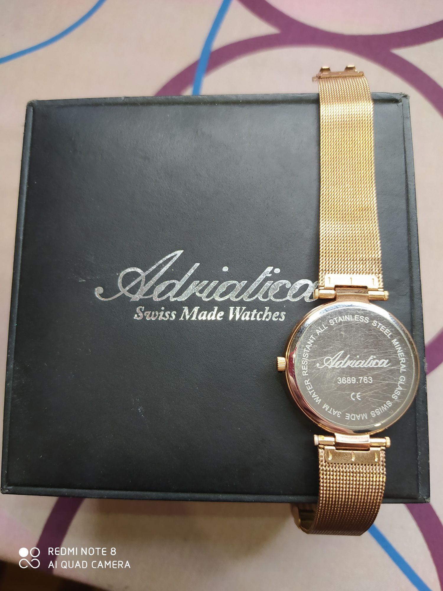 Adriatica Swiss Made Wotches наручний годинник жіночий