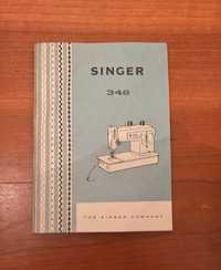 Livro manual Singer 348