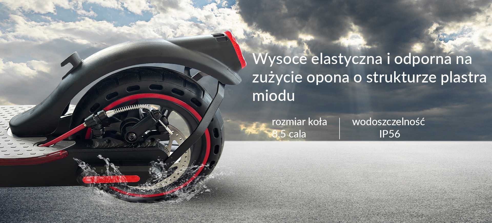 Hulajnoga elektryczna WENSLI model E9pro 300W 6Ah 25km/h