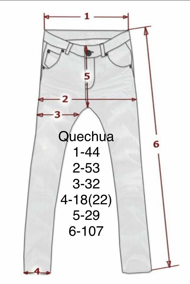 QUECHUA Decathlon Warm Water-Repellent Hiking Trousers - Sh100 X-Warm