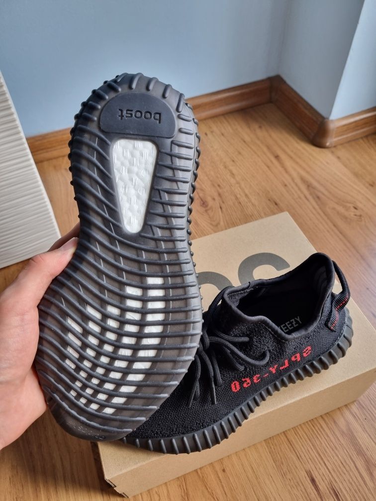 Buty Yeezy Boost 350v2 Bred 38 BEZ WAD, Nowe