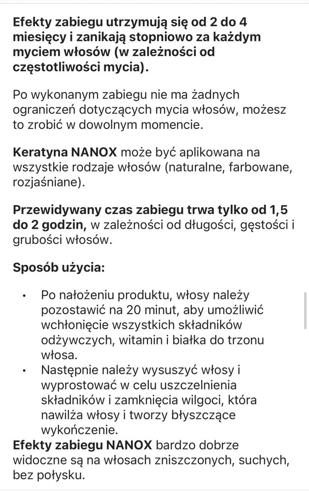Keratyna do wlosow NOWA!