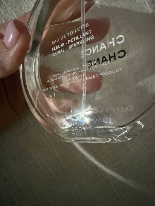 Chanel Chance eau fraiche пустой флакон