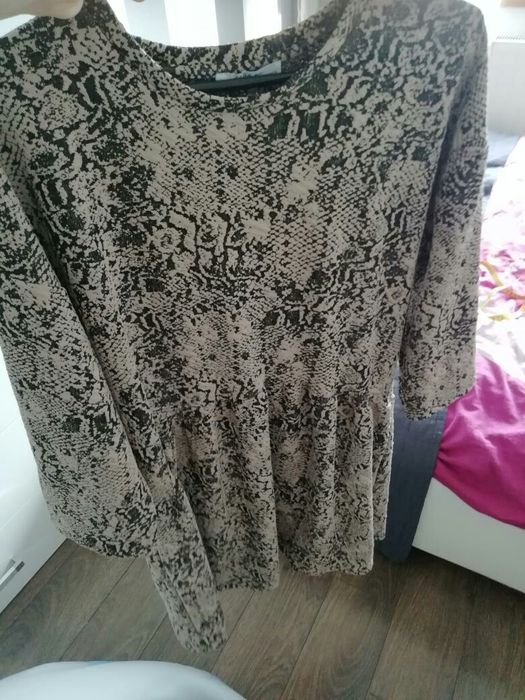 Sukienka Zara panterka L