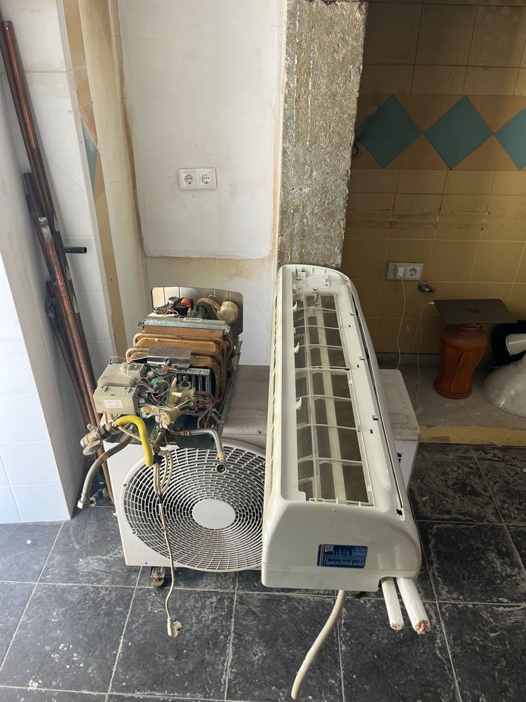 Samsung AC - tubos cobre - Geyser