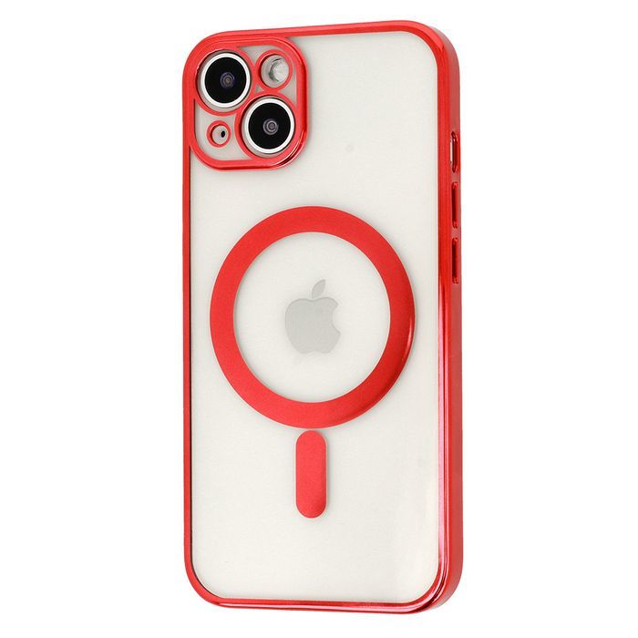 Tel Protect Magsafe Luxury Case Do Iphone 13 Mini Czerwony